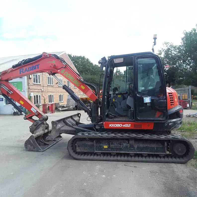 8T Excavator Kubota KX080-4 2021